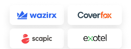 WazirX, Coverfox, Scapic, Exotel